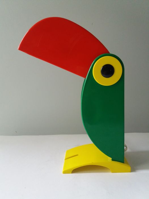 Toucan table lamp by Old timer Ferrari 1968