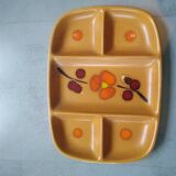 Assiette vintage compartimenter Saint-Clément