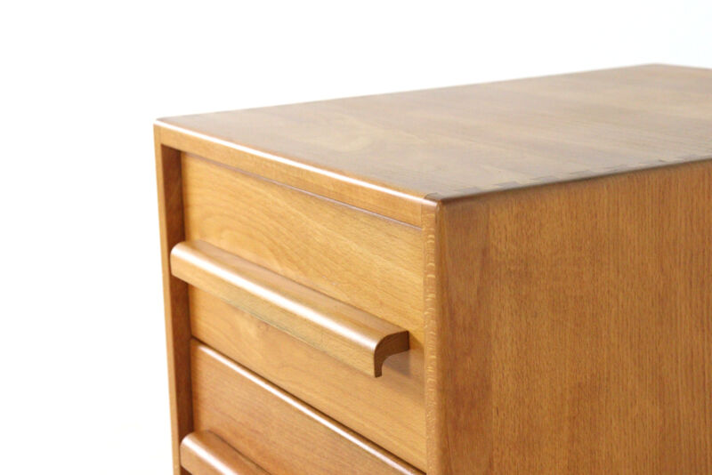 Danish chest of drawers - on wheels - mid century modern design