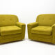 Eastern bloc vintage living room set, Czechoslovakia, 1970