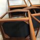 Lot de 4 chaises scandinaves teck 1960’s