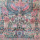 Antique Handmade Middle Eastern Kerman Rug 3.9' x 6.9' (120 cm x 211 cm), 1920s - 1L15