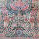 Antique Handmade Middle Eastern Kerman Rug 3.9' x 6.9' (120 cm x 211 cm), 1920s - 1L15