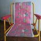 Foldable camping chair for vintage children