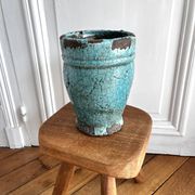 Glazed terracotta vase, Italy, 1950s