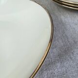 Six Bavaria porcelain soup plates