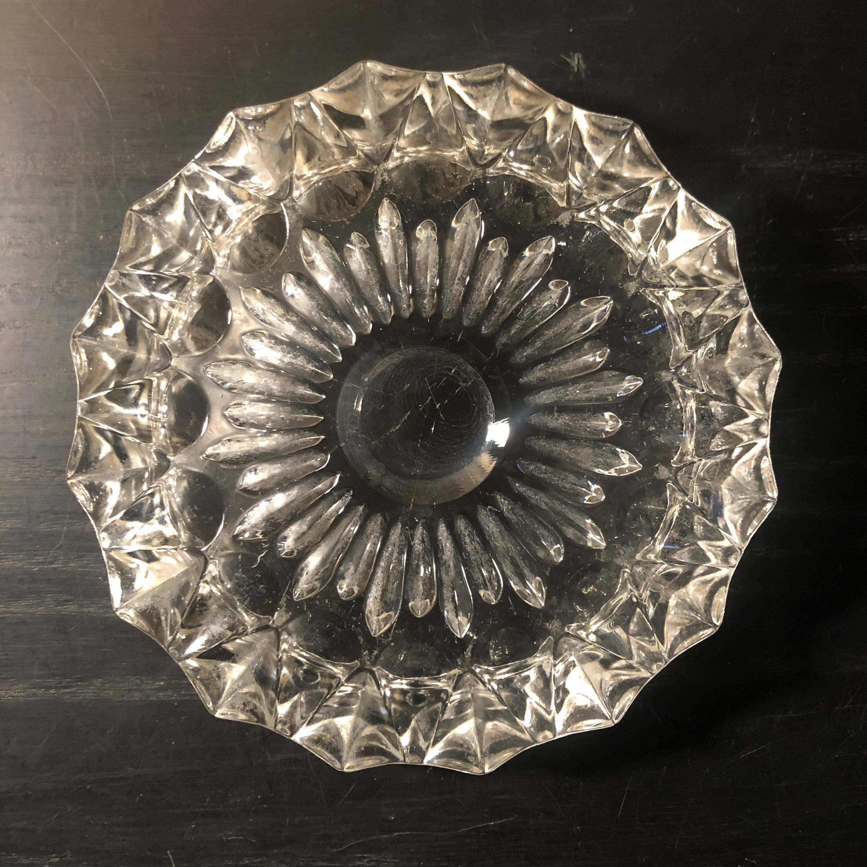 crystal ashtray