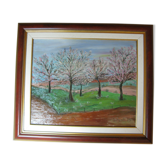 Tableau peinture à l'huile