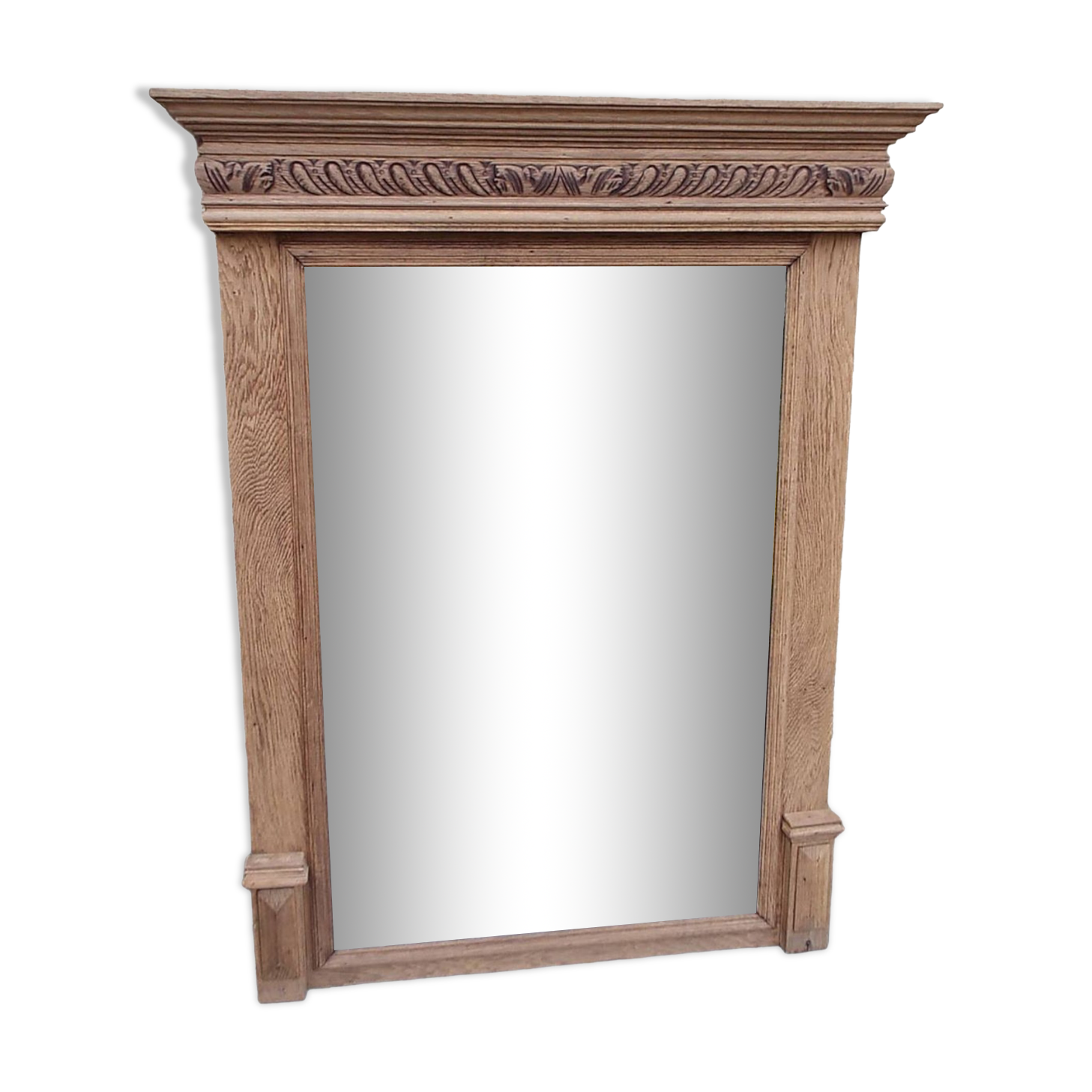 Old mirror henri ii light