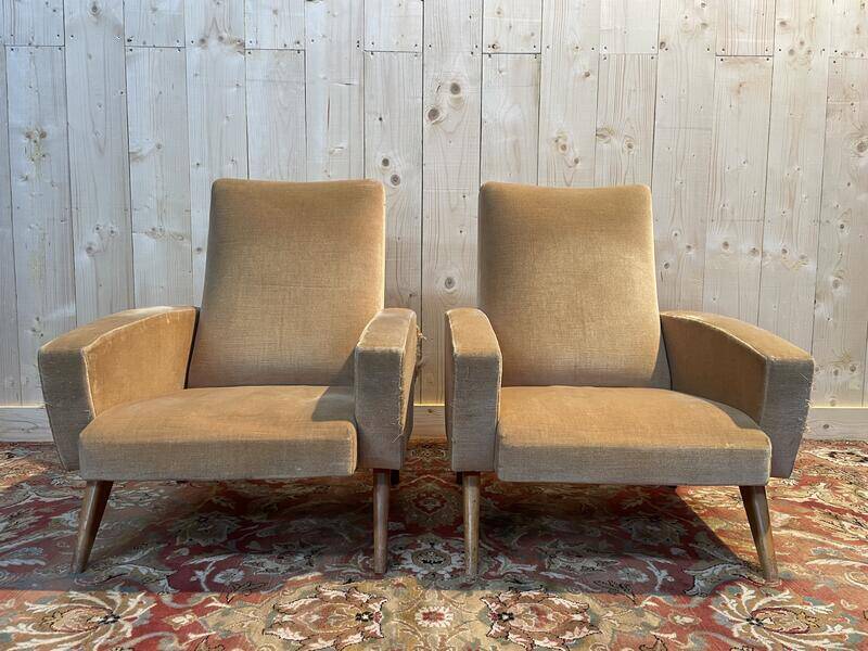 Pair of armchairs 1950/1960