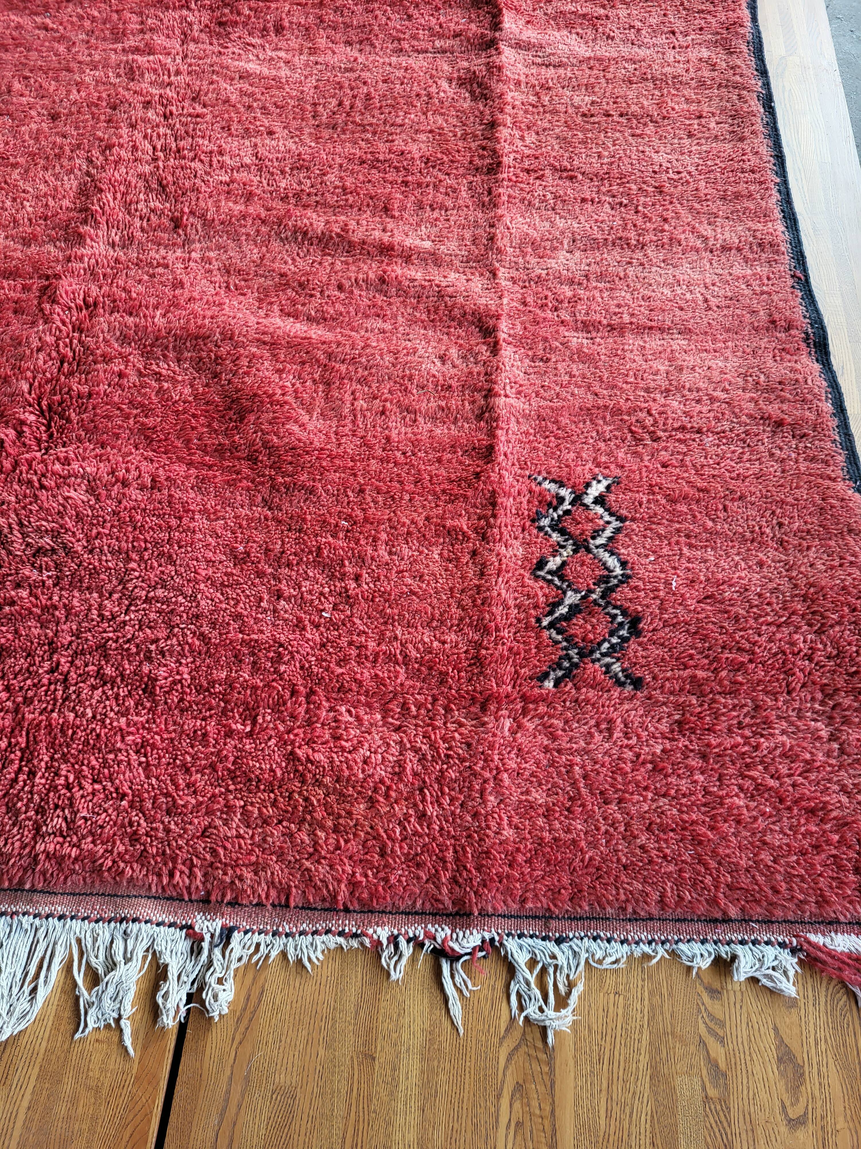 Vintage boujaad red carpet