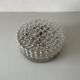 Round bubble glass wall lamp or flush mount by Limburg, 1960s, Germany
