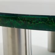 Marie-Claude De Fouquières coffee table fractal resin 1970