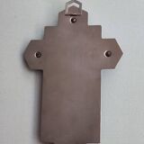 Crucifix en métal et émail