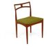 Set de 6 chaises en teck modèle 94, Johannes Andersen édition Linneberg, Danemark 1960