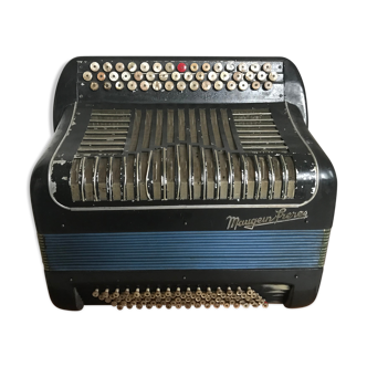 Vintage accordion Maugein brothers circa 1950