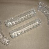 Antique crystal runner or centerpiece