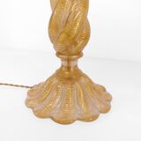Murano lamp foot with twisted column barrel 1960