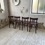 Set of 4 Baumann bistro chairs