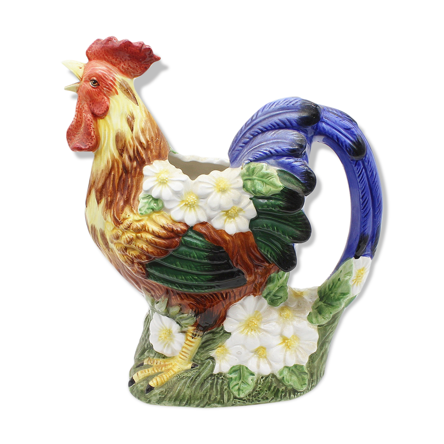 Carafe rooster in dabbling