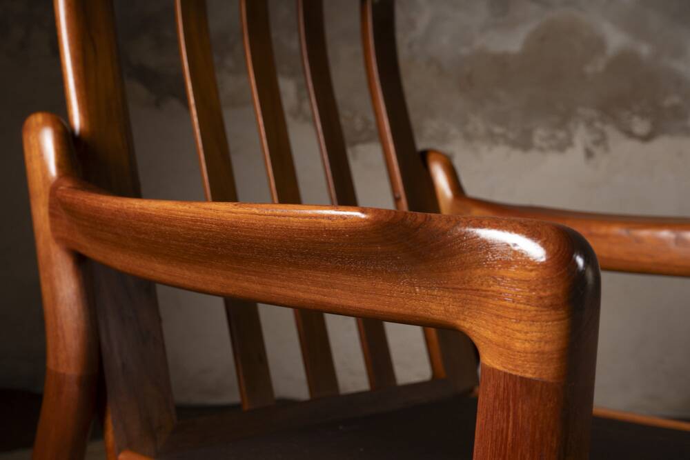 Scandinavian teak armchair