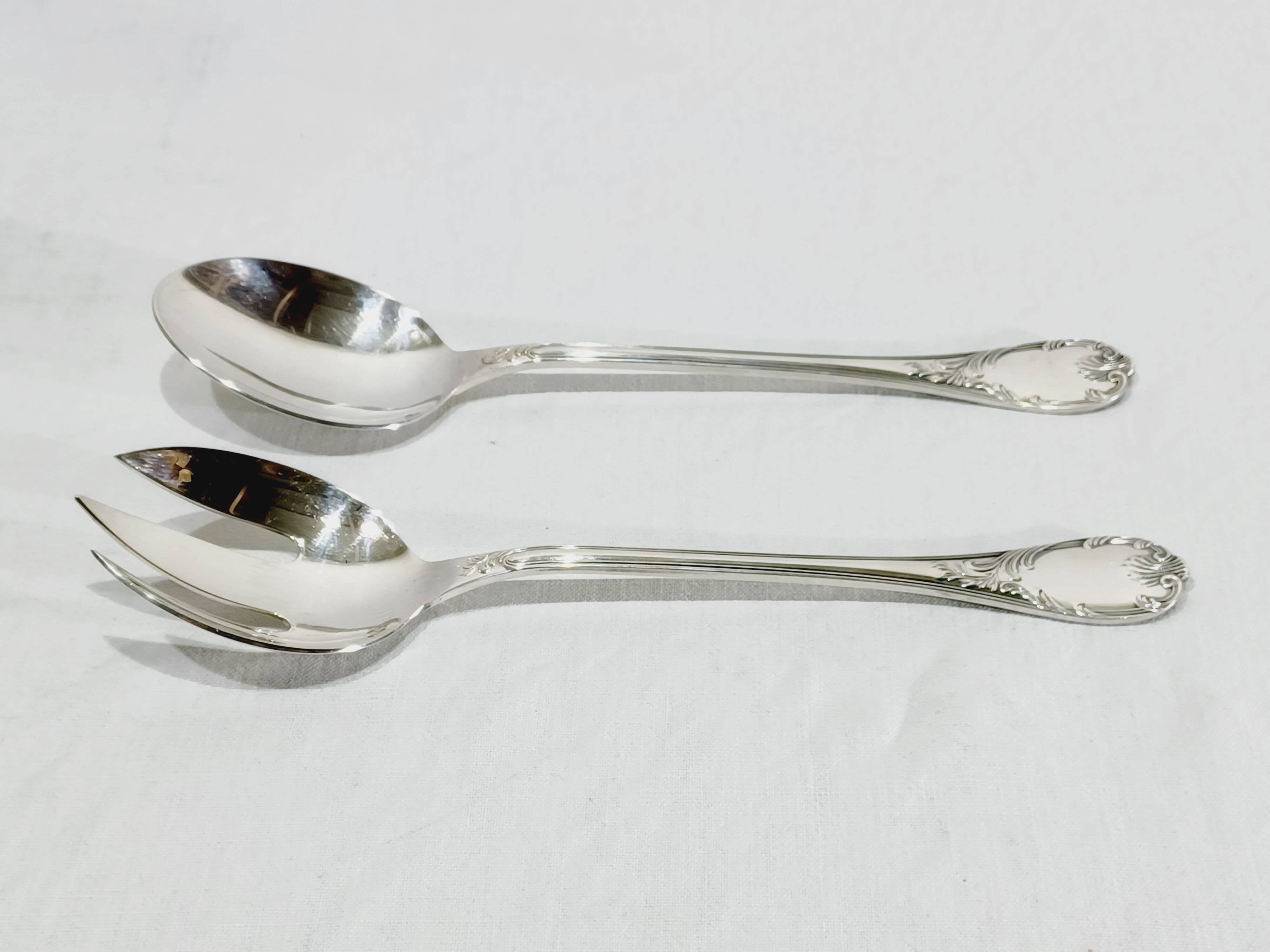 Christofle – Marly model salad cutlery