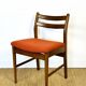 4 chaises scandinave 1960