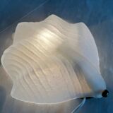 Midcentury glass wall lamps by Zelezny Brod, around 1980s