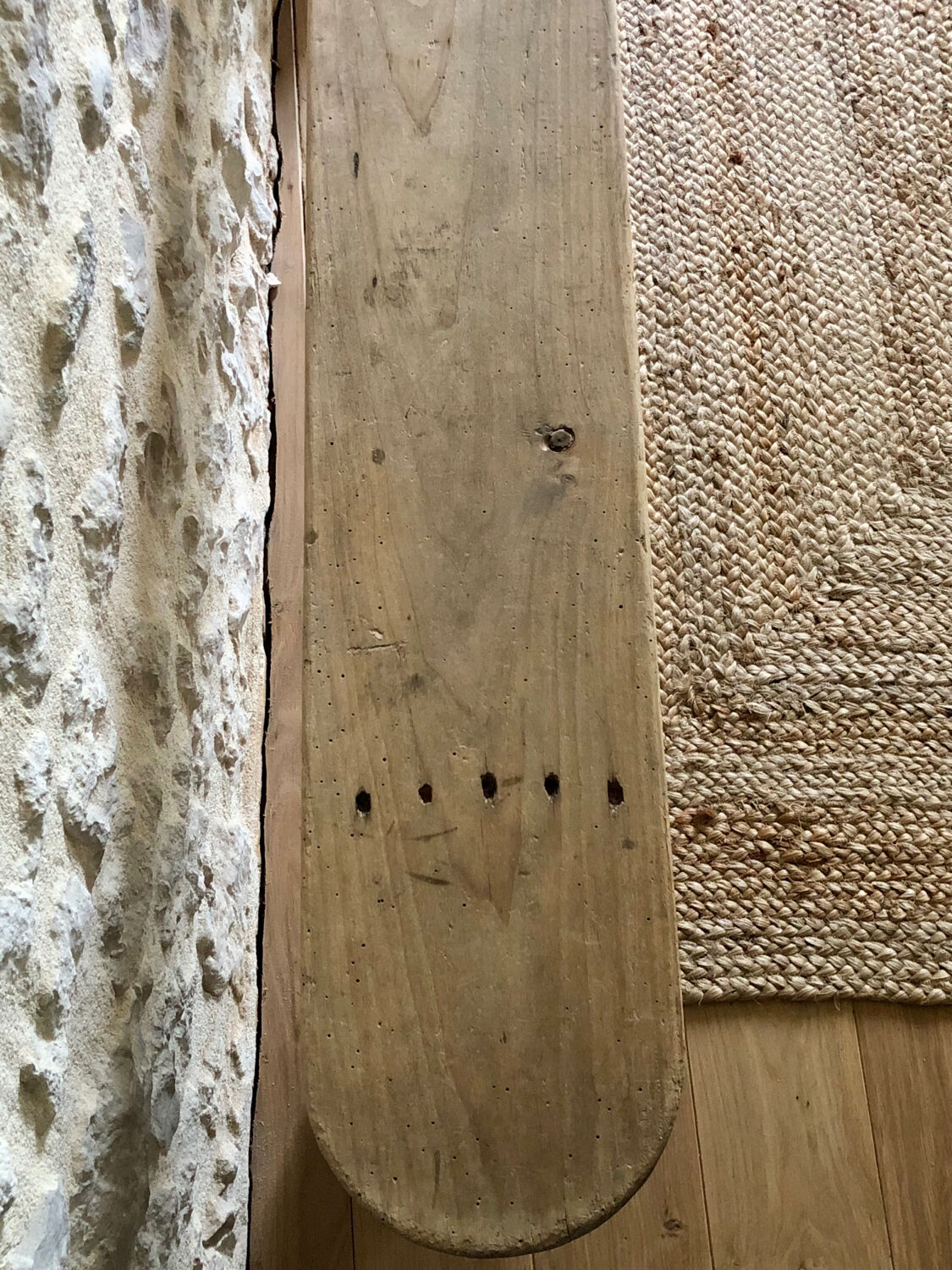 Large farmhouse bench