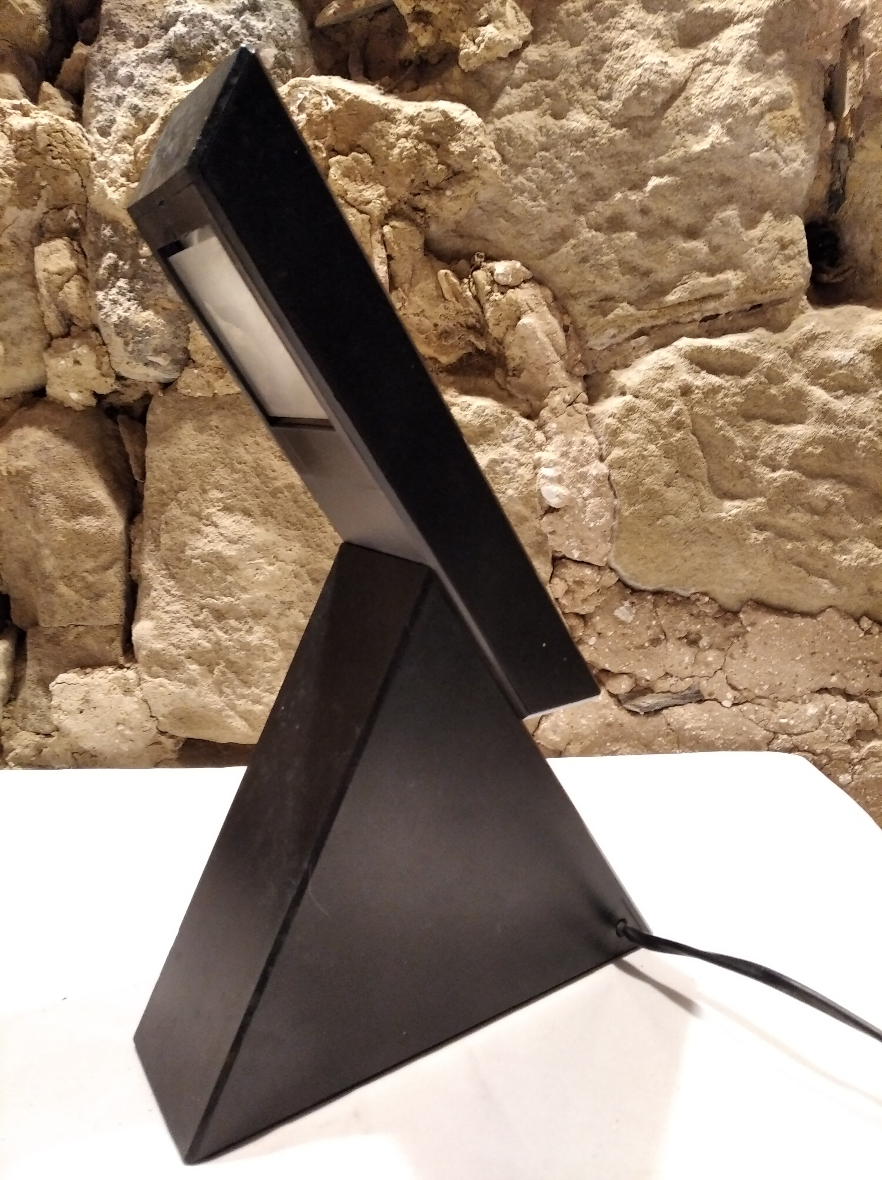 Delta desk lamp by Mario Bertorelle
