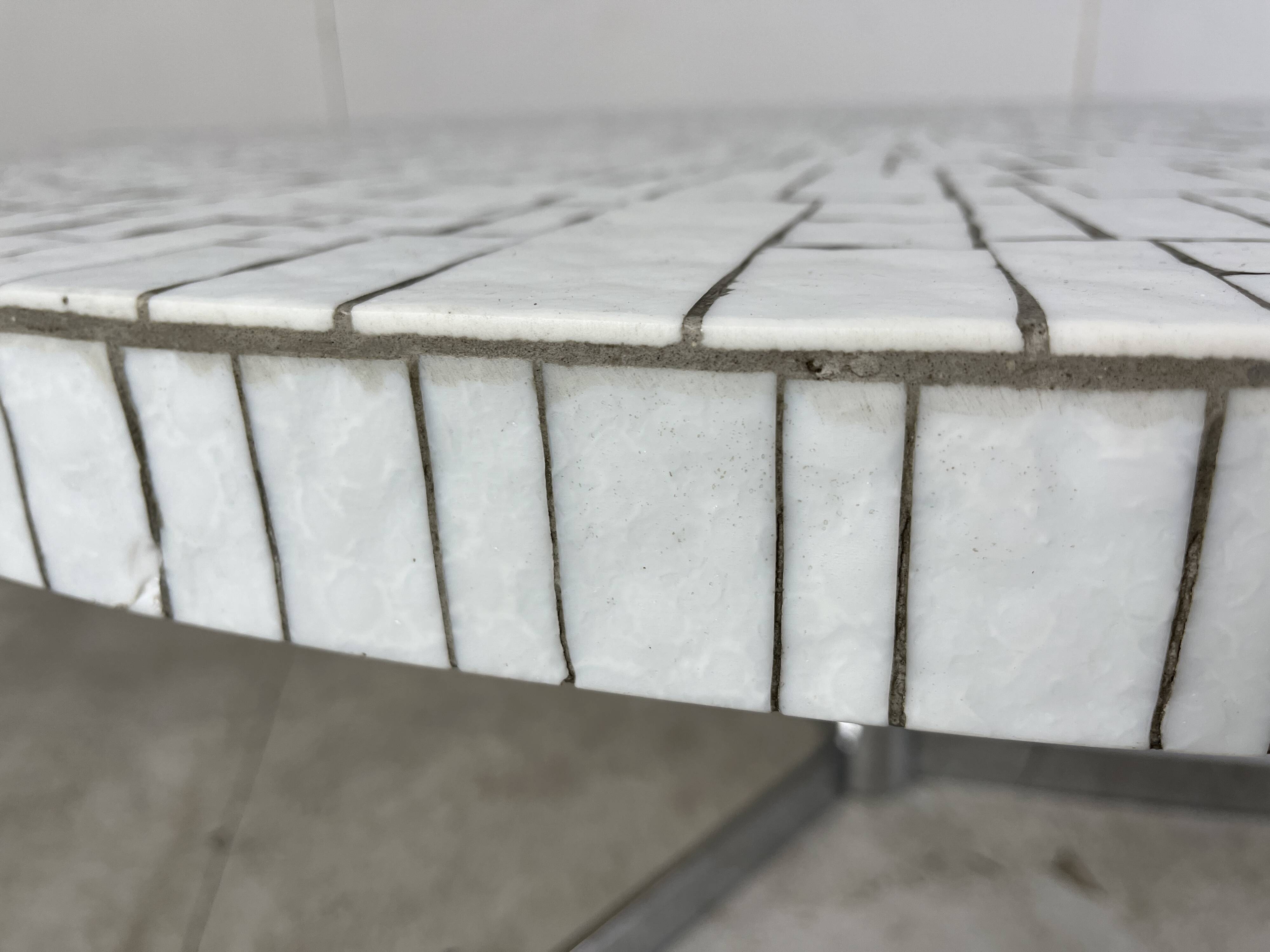 Vintage ceramic mosaic coffee table by Heins Lilienthal, 1960s
