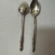 Set of 10 small Boulenger spoons in silver-plated metal