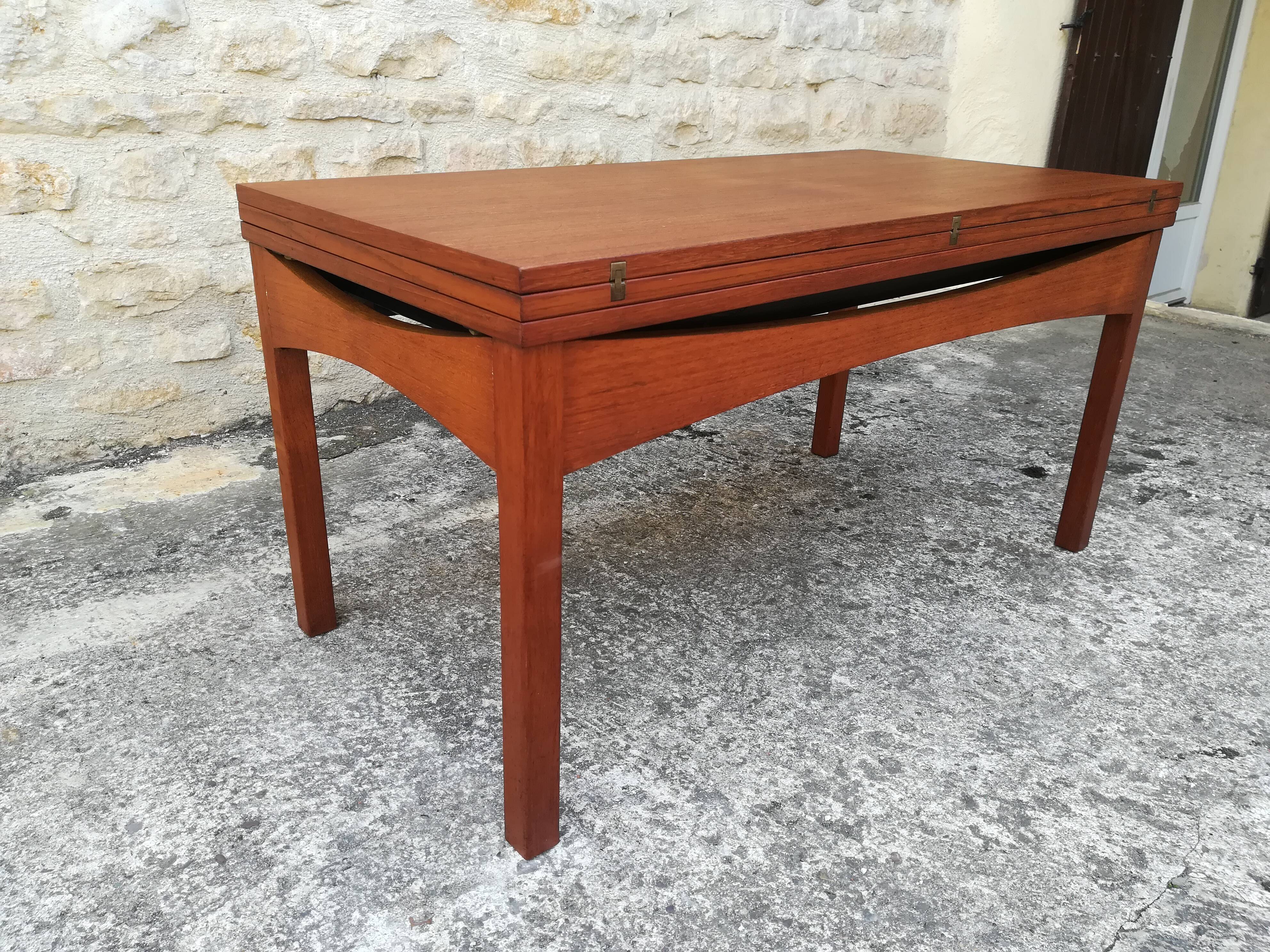 Modular teak table