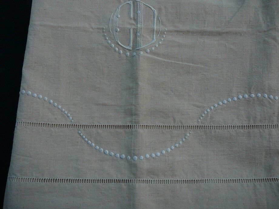 Sheet early 20th century Métis ivory with monogram