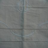 Sheet early 20th century Métis ivory with monogram