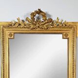 Gilded Wood Mirror, Louis XVI style, Napoleon III period – Mid 19th century