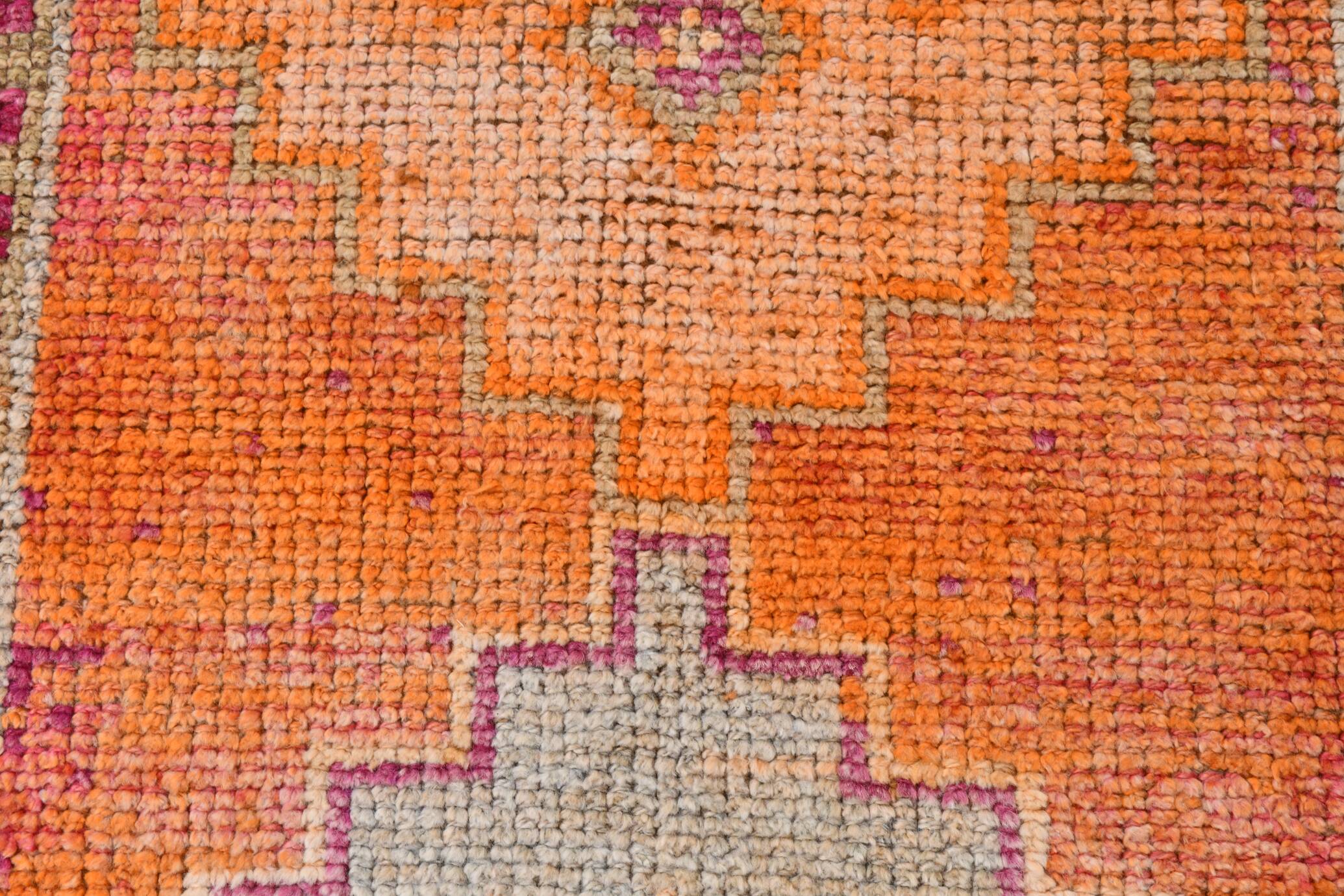 3x10 Colorful Modern Turkish Runner Rug, 86x305Cm