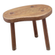 Brutalist bean tripod stool