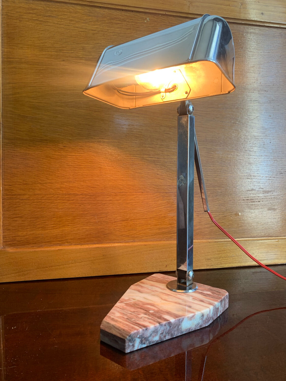 Art Deco articulated lamp