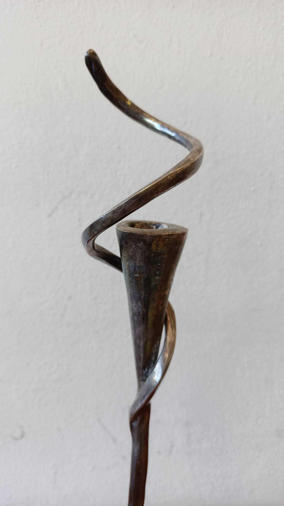 Brutalist candlestick
