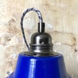 Blue metal workshop suspension