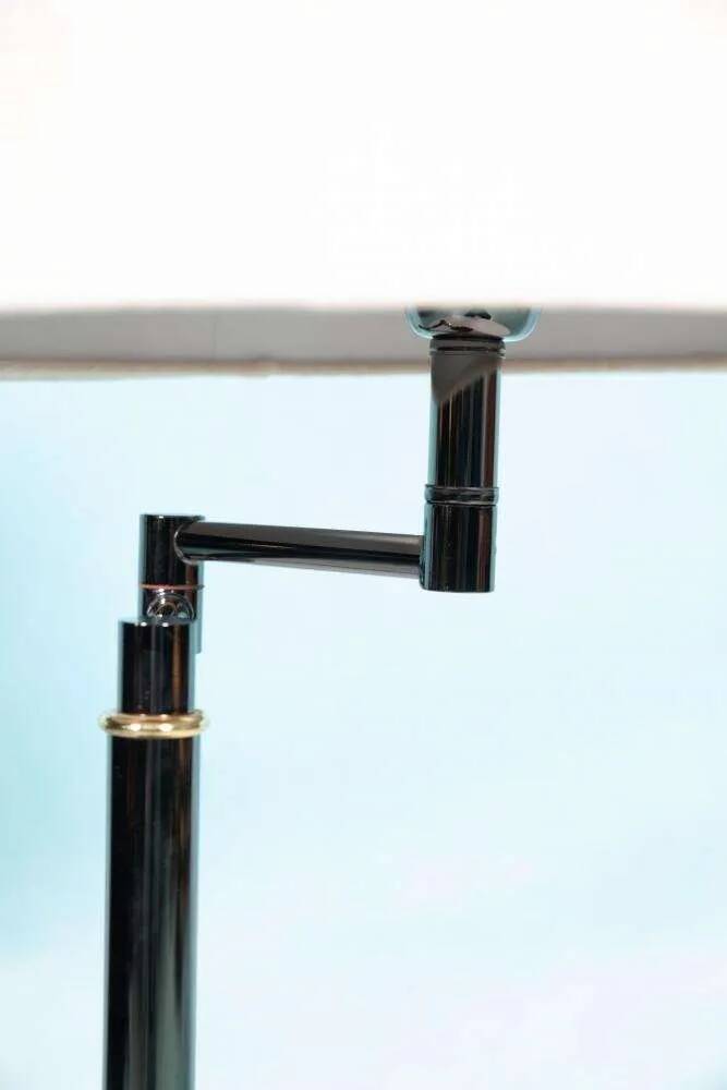 Vintage 70s lamp, Memphis design desk lamp with a ball joint.