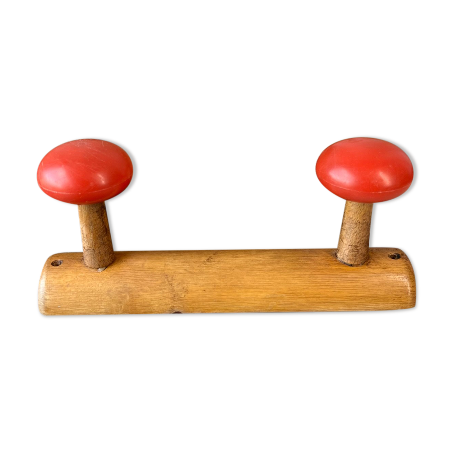 Vintage wooden hook "mushroom"