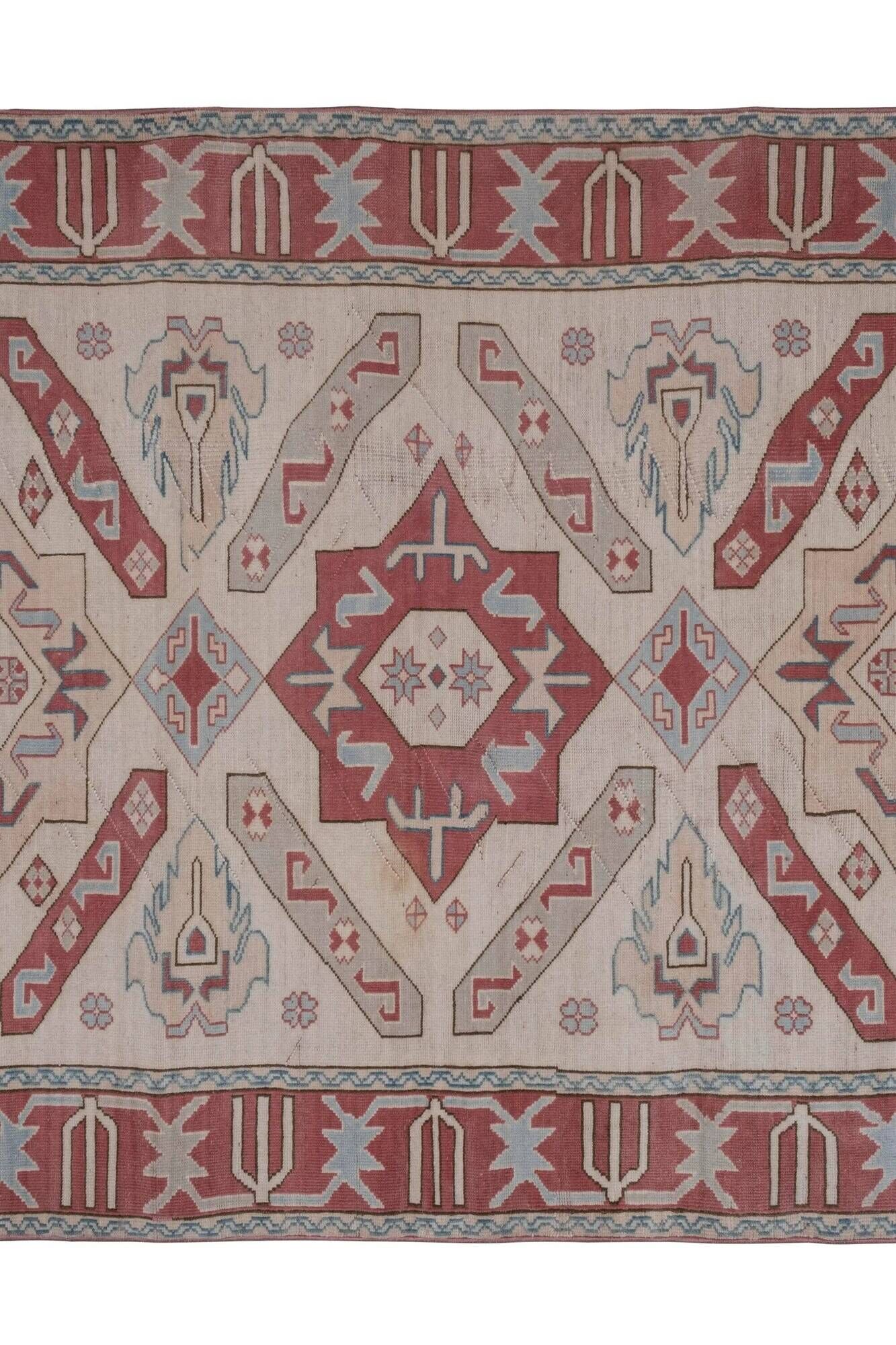 Vintage Turkish Oushak rug 175x257 cm