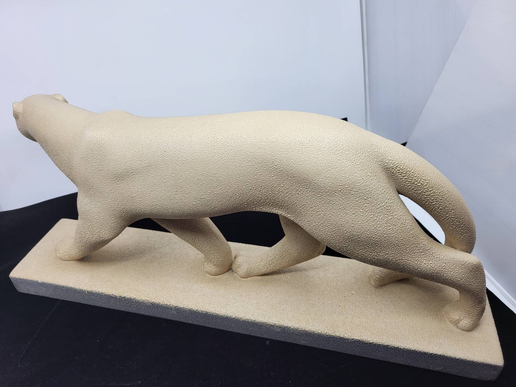 Saint Radegonde Panther in ceramic Art Deco France 1935