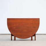 Scandinavian vintage folding table 1960