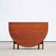 Table scandinave vintage pliante 1960