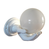Vintage hand wall light