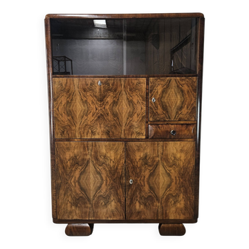 1930s Austrian Art Deco display cabinet