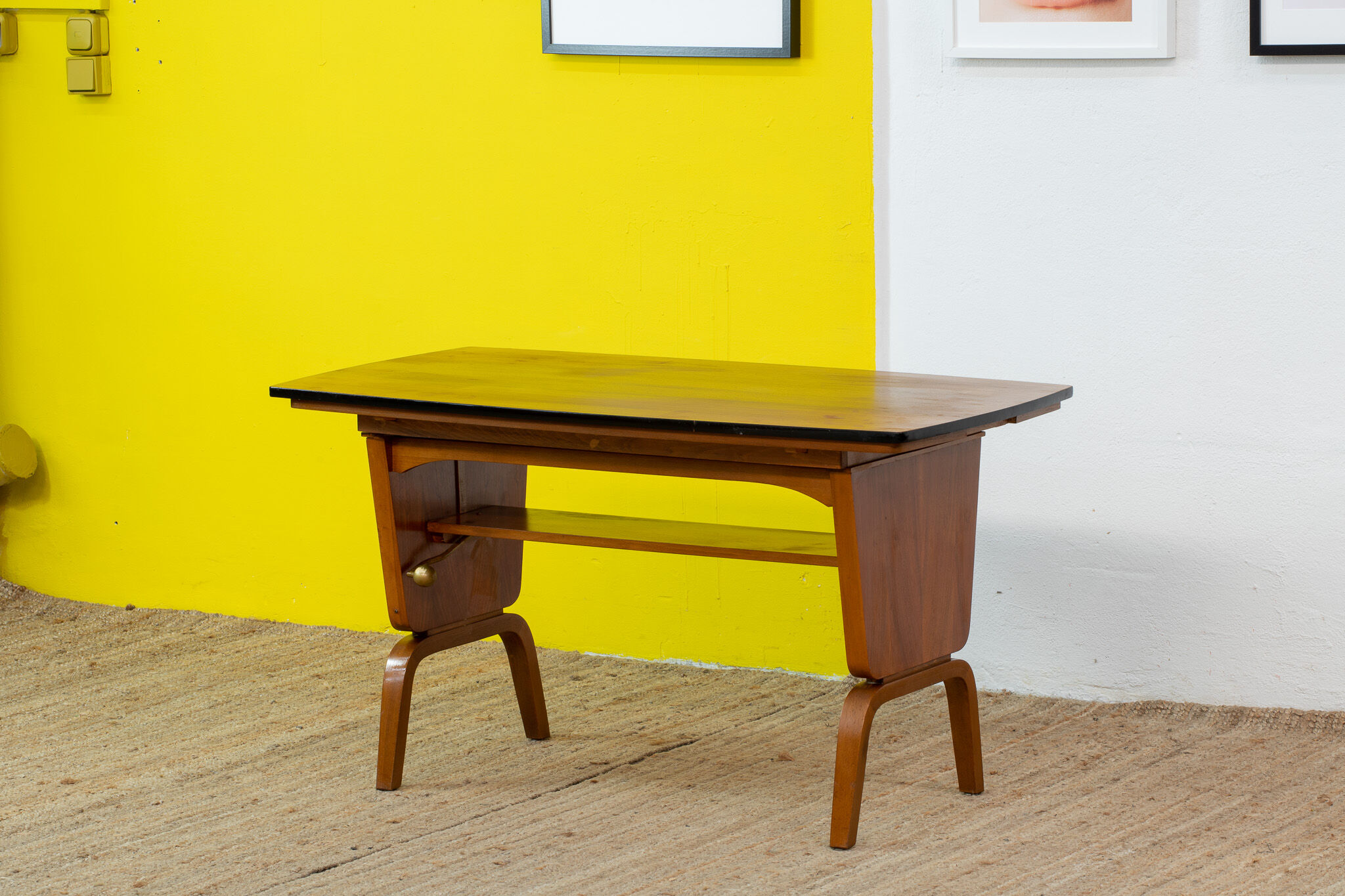 Vintage scandinavian table – 119 cm